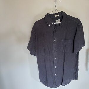 J. Crew linen Casual Button Down Shirt